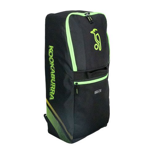 Kookaburra D6500 Duffle Cricket Kit Bag 2025 Black/Neon Green