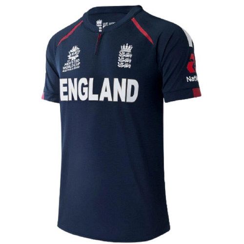 2020 England New Balance T20 World Cup Cricket Shirt Snr Cricket Supplies