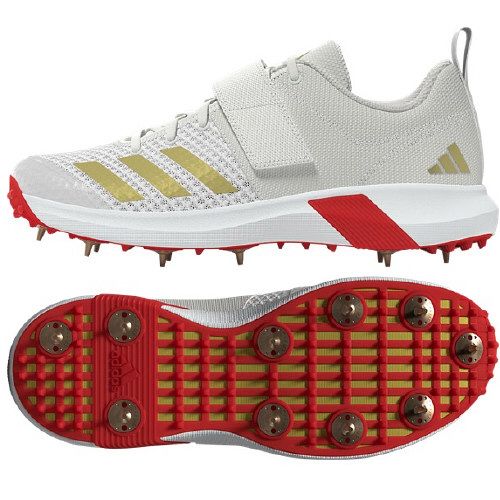 adidas Adipower Vector Gold Cricket Shoes 2025