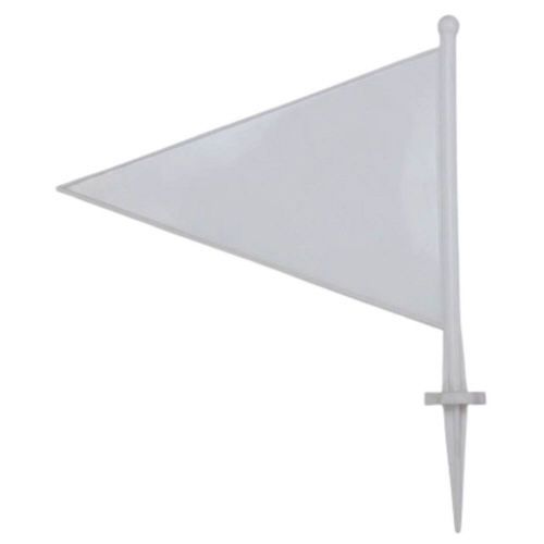 Plastic Boundary Flag - Pack of 25