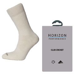 Horizon Club Cricket Socks  Cream