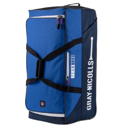 Gray Nicolls Team 150 Royal/Navy Wheelie Cricket Bag 2025