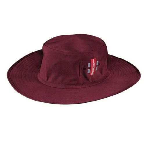 Gray Nicolls Wide Brim Sun Hat Maroon