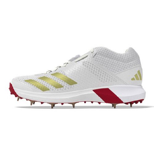 adidas Adipower Vector Mid Gold Cricket Shoes 2025