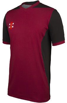 GN T20 Cricket Shirt Maroon  Snr