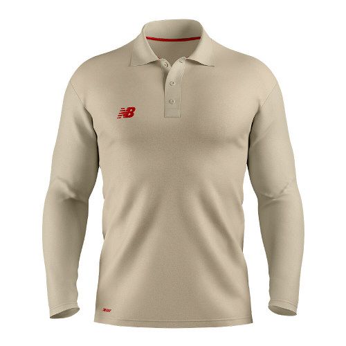 New Balance Long Sleeve Cricket Playing Shirt Snr