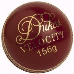 Dukes Velocity Cricket Ball  Red