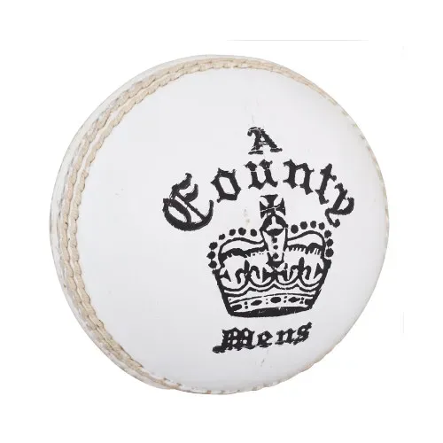 Readers County Crown Cricket Ball - White