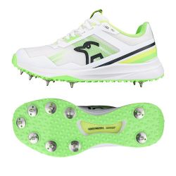 Kookaburra KC 2.0  Yellow/Green Spike Cricket Shoes 2025 Snr