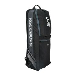 Kookaburra WD5000 Wheelie Duffle Cricket Kit Bag 2025 Black/Grey