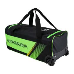 Kookaburra 9500 Wheelie Cricket Kit Bag 2025 Black/Neon Green