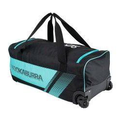 Kookaburra 9500 Wheelie Cricket Kit Bag 2025 Black/Teal