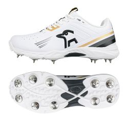 Kookaburra KC 3.0 Gold/Black Spike Cricket Shoes 2025 Jnr