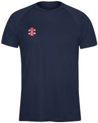 Gray Nicolls Matrix Tee Navy Blue  Snr